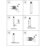 Светильник светодиодный уличный LIGHTSTAR Raggio 377707